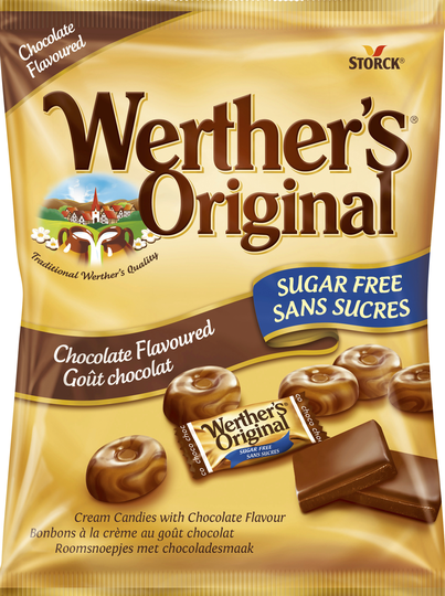 Werthers Original Sugar Free Choklad Påse 60 g