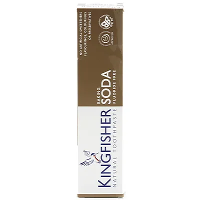 Kingfisher Natural Toothpaste Baking Soda Flouride Free, 100ml