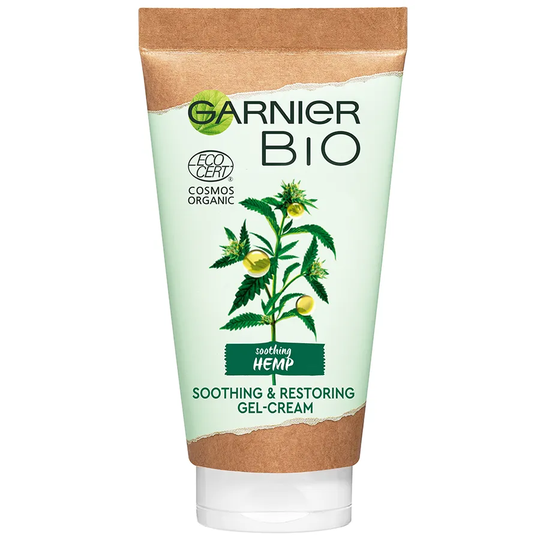 Garnier Hemp Day Cream Gel, 50 ml ekologisk