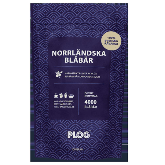 PLOG Norrländska Blåbär 100 g