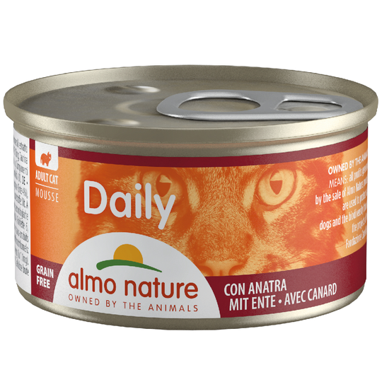 Almo Nature Daily Menu 6 x 85 g - Mousse med anka