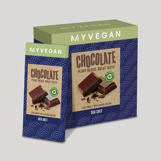 Vegan Chocolate - 12 x 35g - Sea Salt