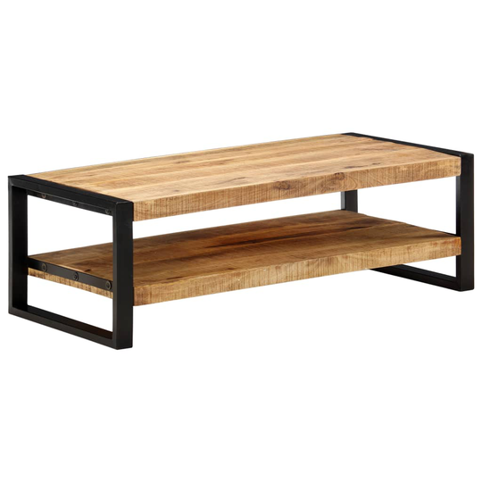 vidaXL Soffbord 120x60x40 cm massivt mangoträ