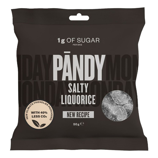 Pändy Salty Liqourice - 50 gram