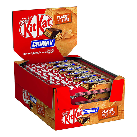 Kit Kat Chunky Peanut Butter - 24-pack