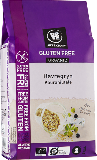 Urtekram Glutenfria Havregryn Eko 700 g