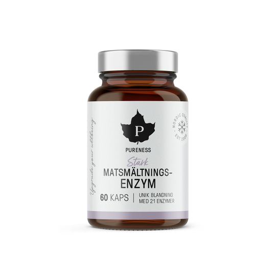 Pureness Starkt matsmältningsenzym 60 kapslar