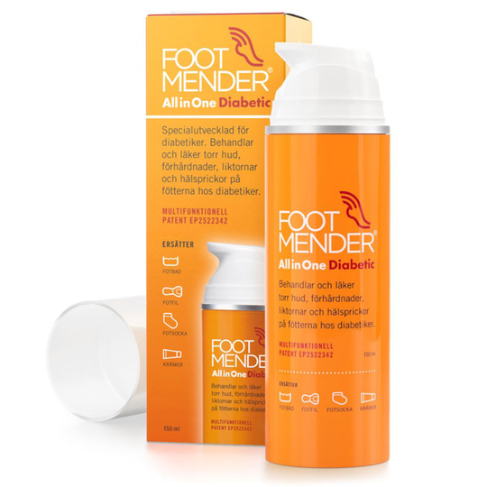 Footmender All in One Diabetic Fotkräm Oparf 150ml