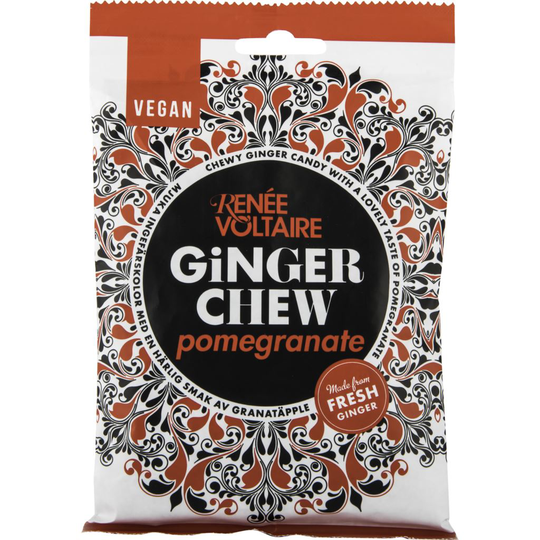 Renée Voltaire Ginger Chew Pomegranate 120 g