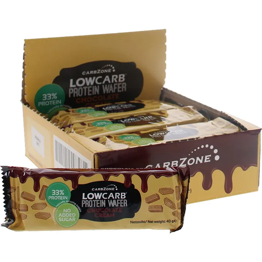 Carb Zone Protein Wafers Low Carb 12-pack