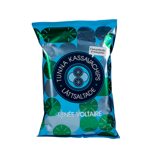 Renée Voltaire Tunna Kassavachips Lättsaltade 145 g