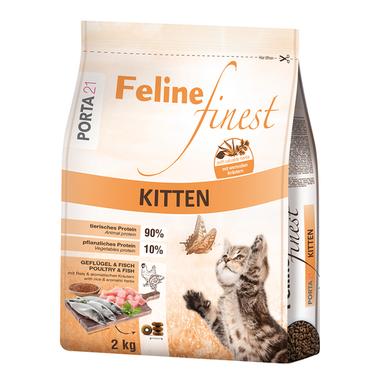 Ekonomipack: Porta 21 Feline Finest Kitten 2 x 2 kg - Feline Finest Kitten
