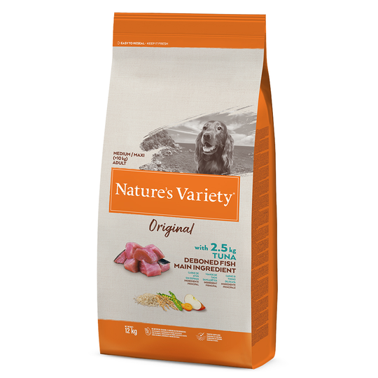 Nature's Variety Original Medium Adult Tuna - 12 kg