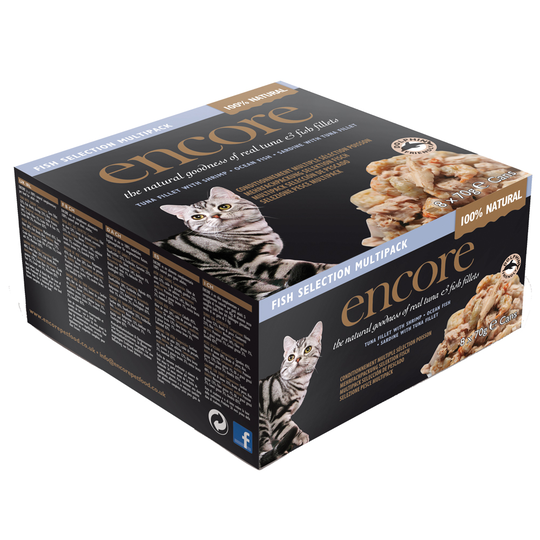 Ekonomipack: Encore Cat 48 x 70 g - Fish Selection Multipack
