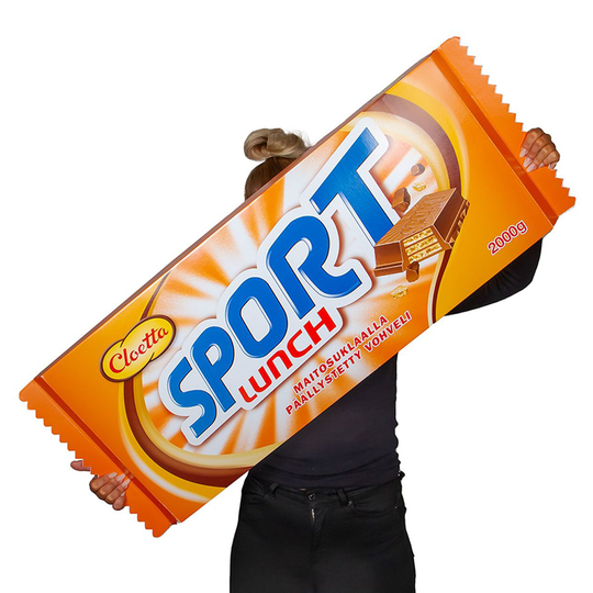 Gigantisk Choklad Sportlunch