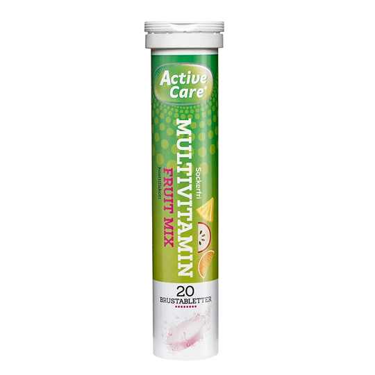 Active Care Multivitamin BCDE Fruktmix, 1000mg / 20 brustabletter