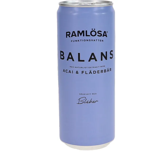 3 x Ramlösa Balans Blåbär