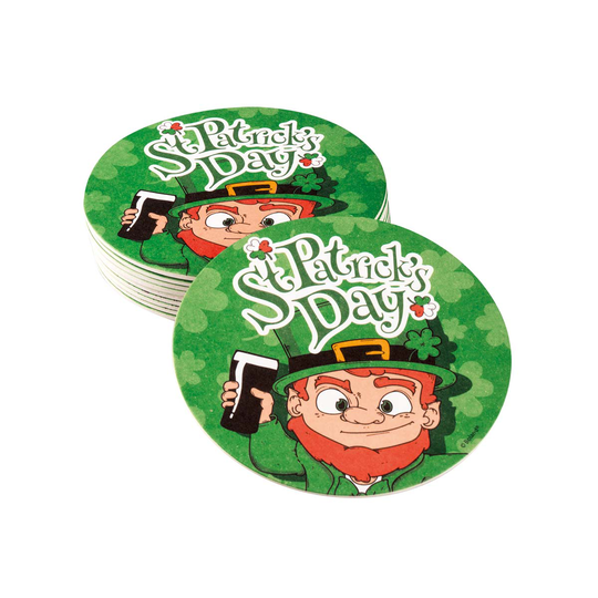 Glasunderlägg, St. Patrick's Day