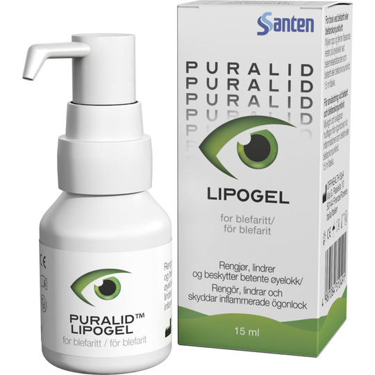 PURALID Lipogel för blefarit 15 ml