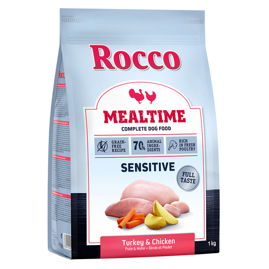 Rocco Mealtime Sensitive - Turkey & Chicken 1 kg