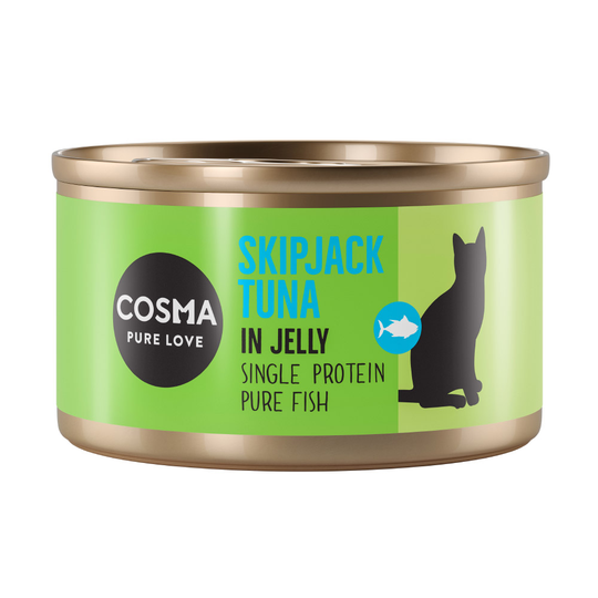 Ekonomipack: Cosma Original i gelé 24 x 85 g - Skipjack tonfisk
