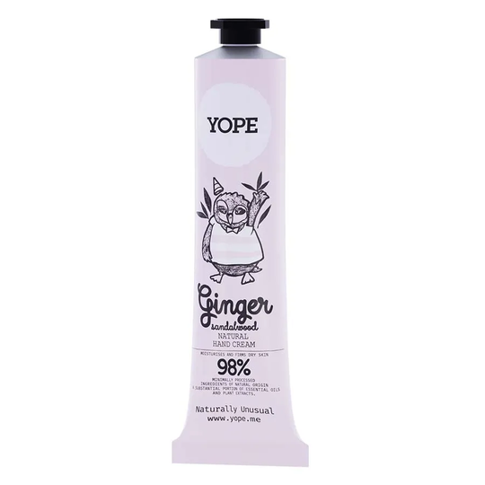 Yope Hand Cream Ginger & Sandalwood, 100ml