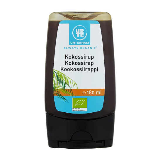 Urtekram Food Kokossirap, 180 ml ekologisk