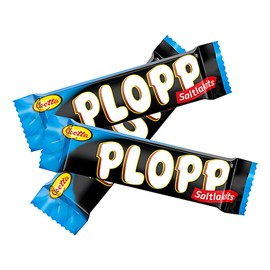Plopp Saltlakrits Storpack - 2 kg