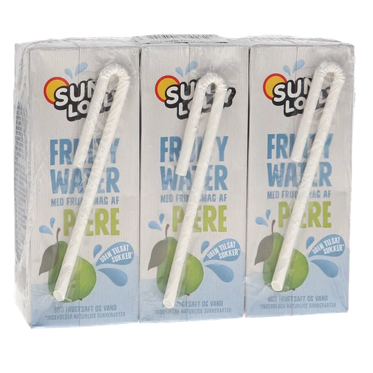 Sun Lolly 3 x Dryck Fruity Water Päron 3-Pack