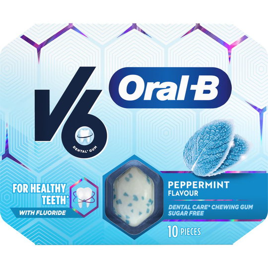 V6 Oral-B Dental Care Peppermint 10 st