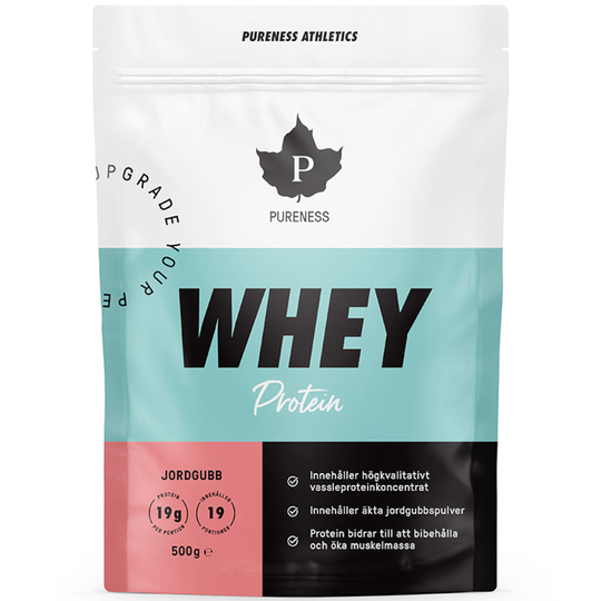 Pureness Athletics Whey Protein Jordgubb 500 g