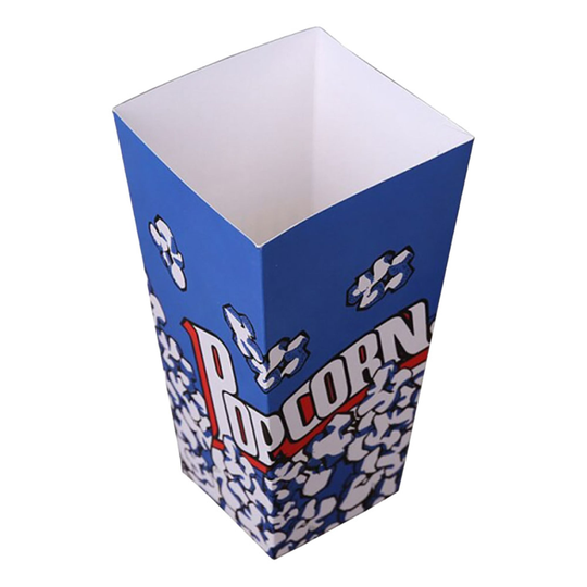 Popcornbägare - Blåa