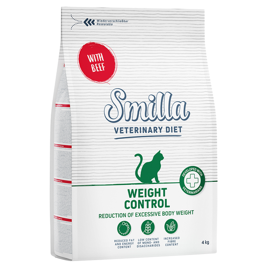 Smilla Veterinary Diet Weight Control Beef - 4 kg