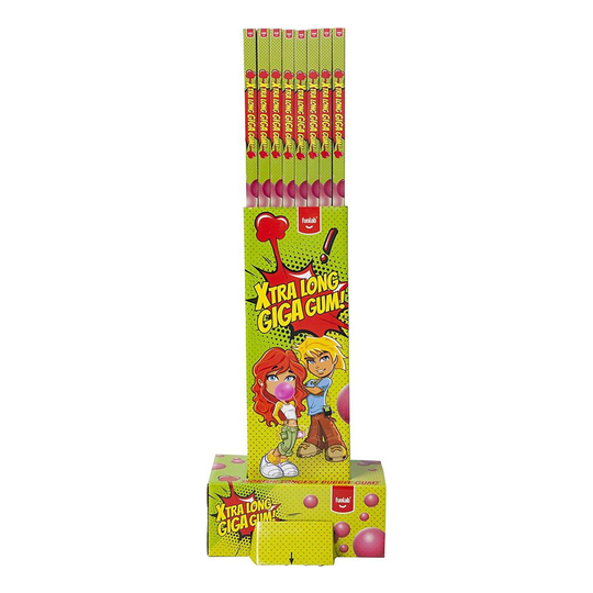 Superlångt Tuggummi Vattenmelon - 85 gram