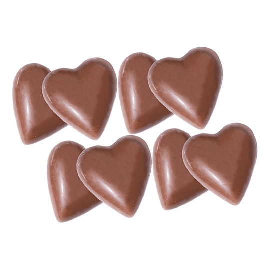 Sockerfria Chokladhjärtan Storpack - 2,4 kg