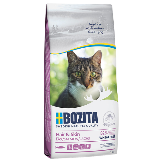 Bozita Hair & Skin vetefri - 2 kg