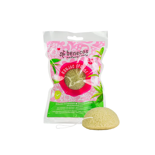 Benecos Konjac Svamp Mixad & Torr, Grön