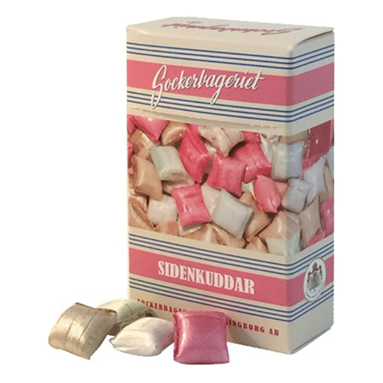 Sidenkuddar Retrogodis - 100 gram