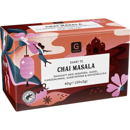 Garant Te chai masala svart 40 g
