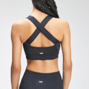 MP Women's Tempo Cross Back Sports Bra - Svart - XXS