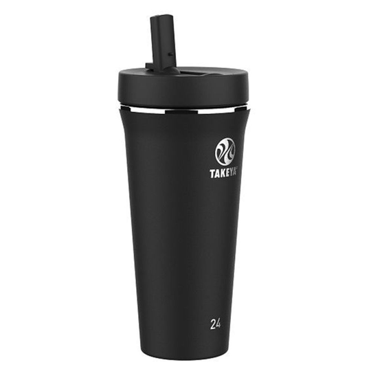 Takeya Actives Insulated Straw Tumblers 700 ml Onyx