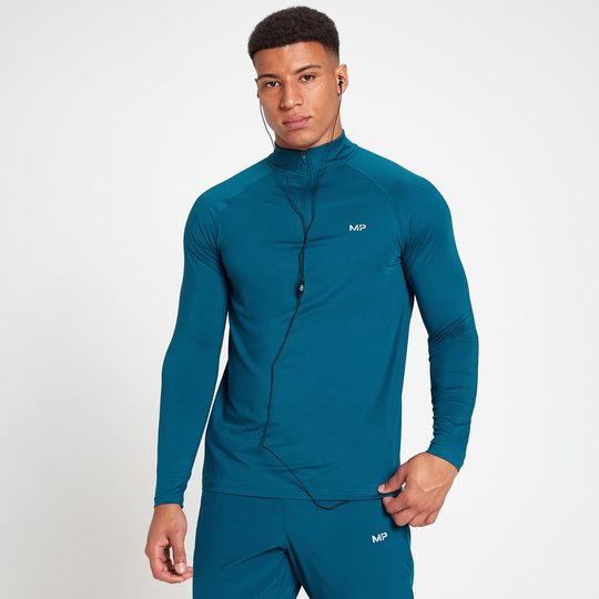 MP Men's Velocity 1/4 Zip Top - Poseidon - S