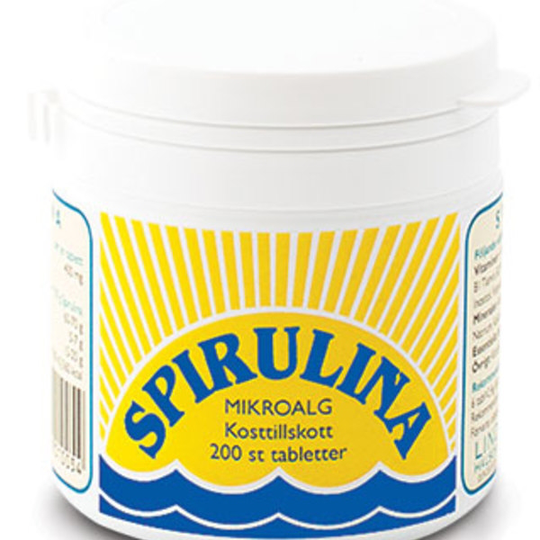 Lindroos Spirulina 200 tabletter