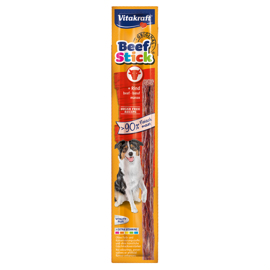 40 + 10 på köpet! 50 x 12 g Vitakraft Beef-Sticks® - Nötkött