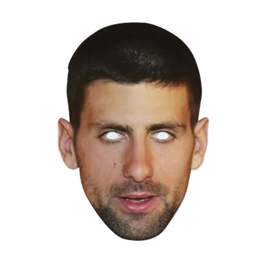 Pappmask, Novak Djokovic