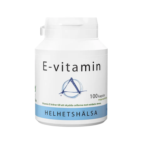 Helhetshälsa E-vitamin, 100 kapslar