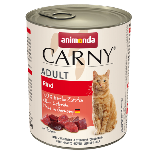 Ekonomipack: Animonda Carny Adult 24 x 800 g - Nötkött