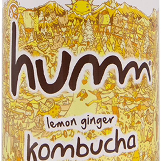Humm Kombucha Lemon Ginger 33 cl