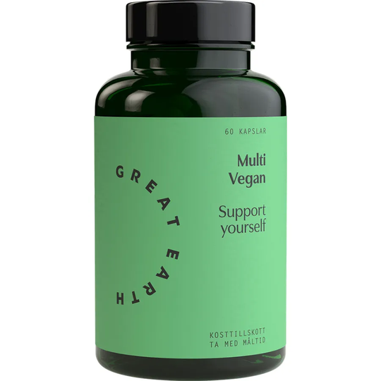 Great Earth Multi Vegan, 60 kapslar