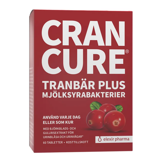 Elexir Pharma Cran Cure, 60 tabletter